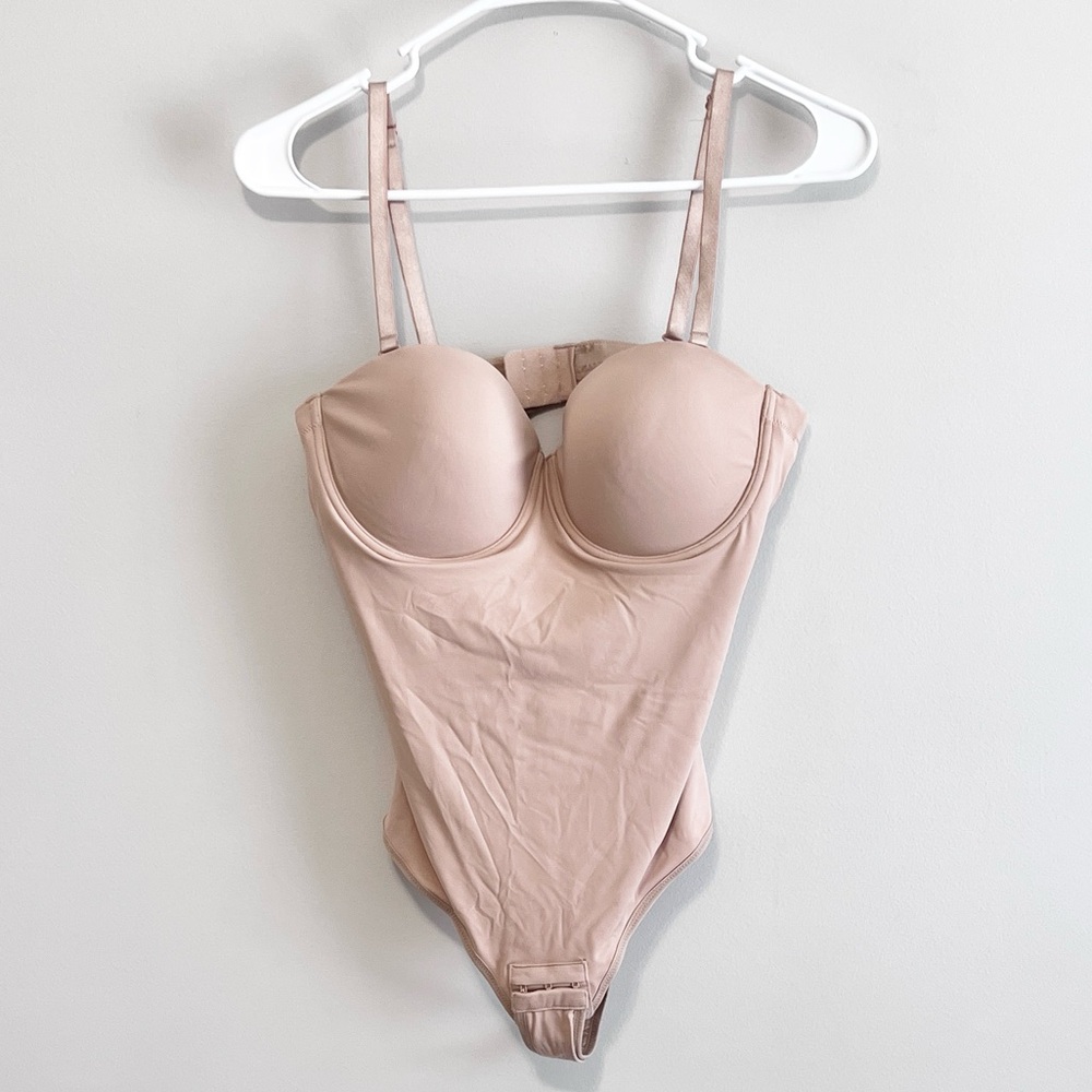 NWOT Joyshaper Strapless Tummy Control Shapewear Bodysuit